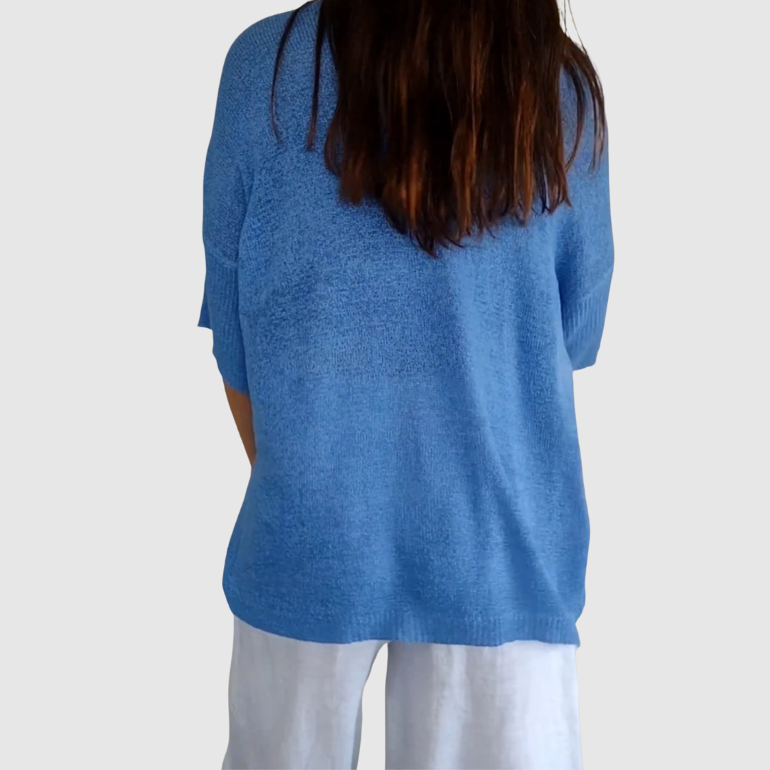 Diane™ | Blusa elegante a V