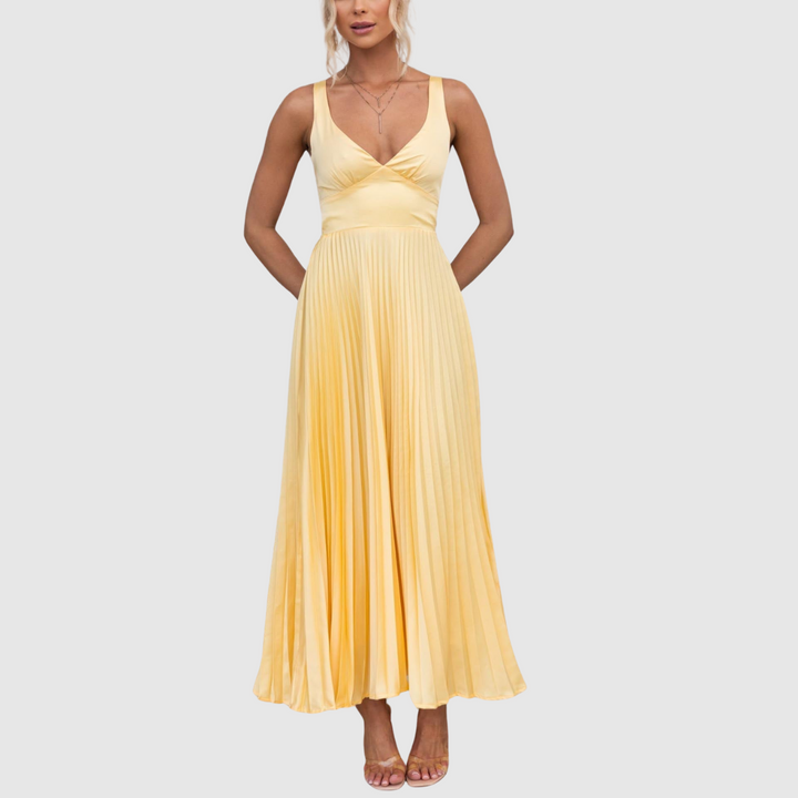 Marsha™ | Abito elegante plissettato