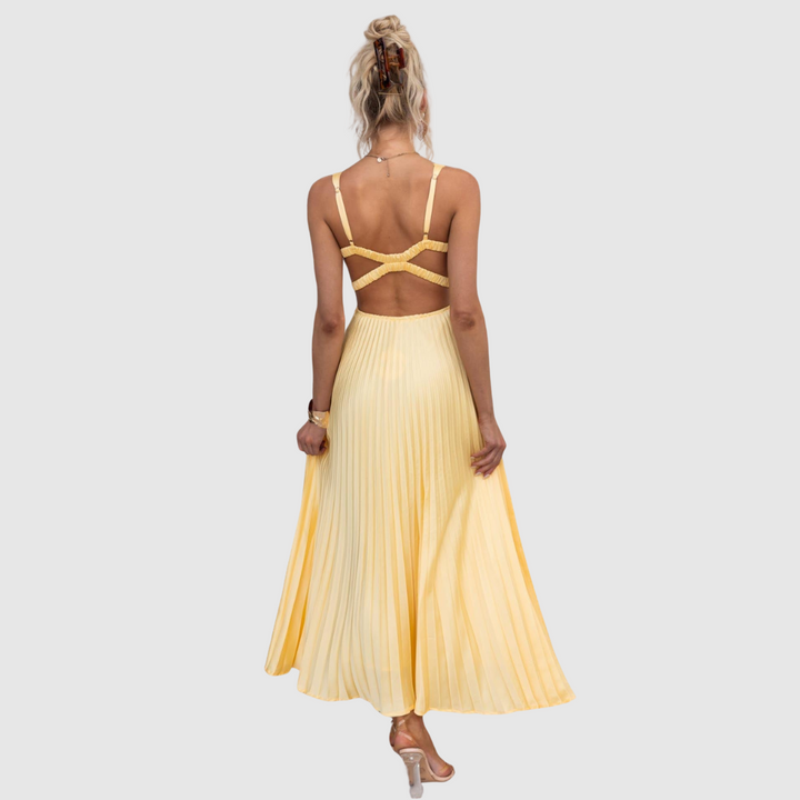 Marsha™ | Abito elegante plissettato