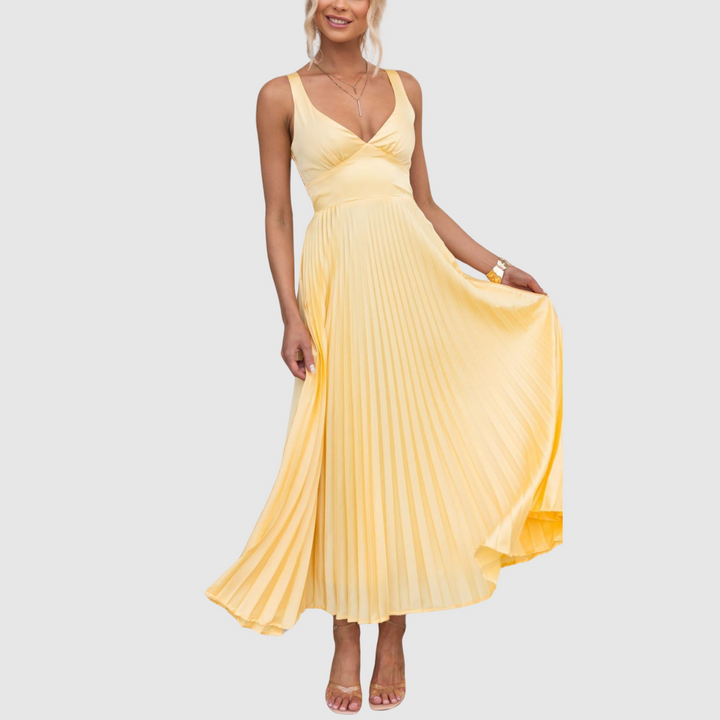 Marsha™ | Abito elegante plissettato