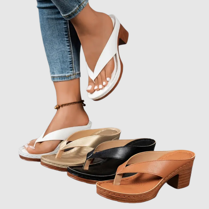 Nina™ | Sandali comodi con tacco
