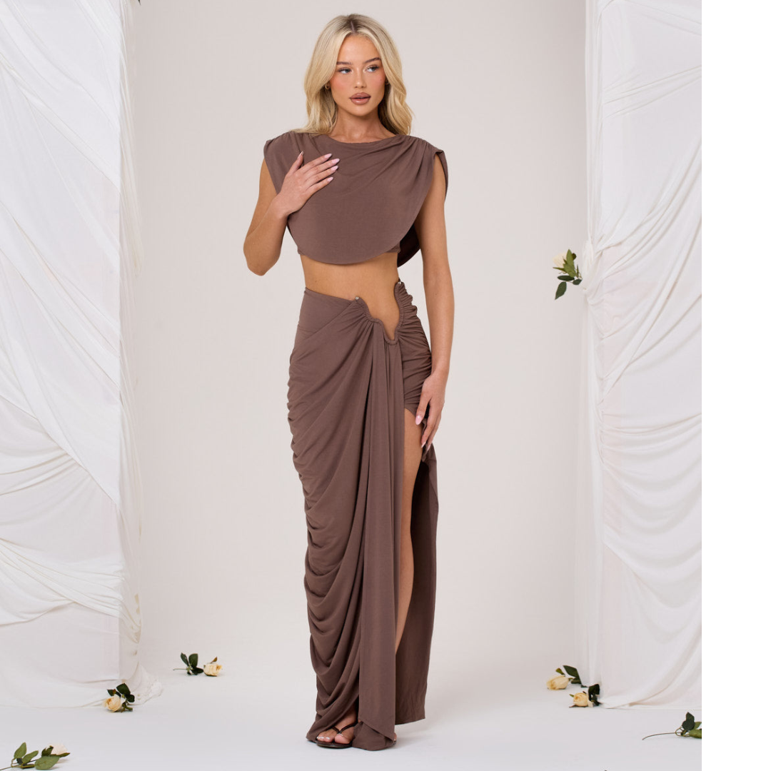 Kaia™ | Set maxi con dettagli metallici