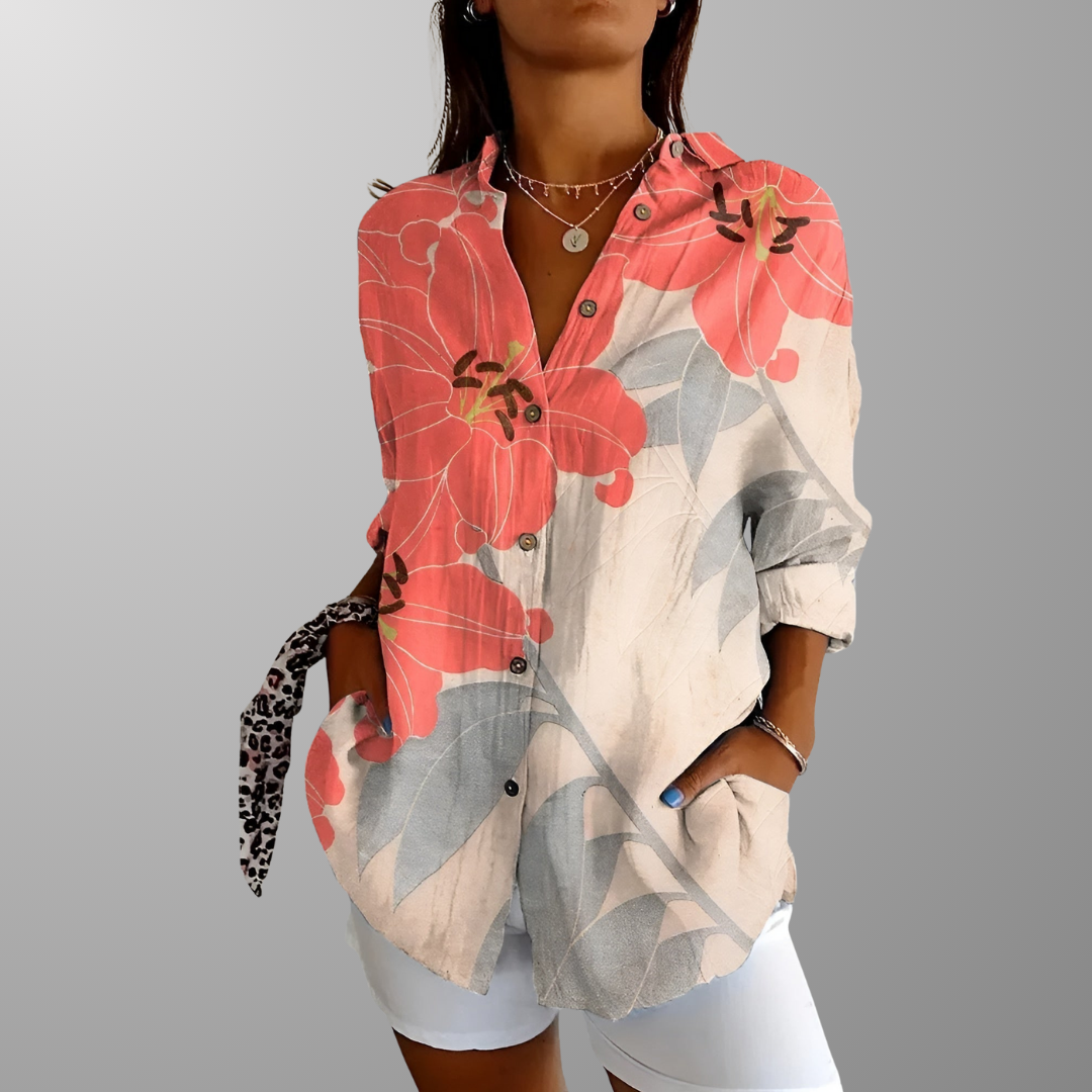 Avril™ | Blusa elegante a fantasia