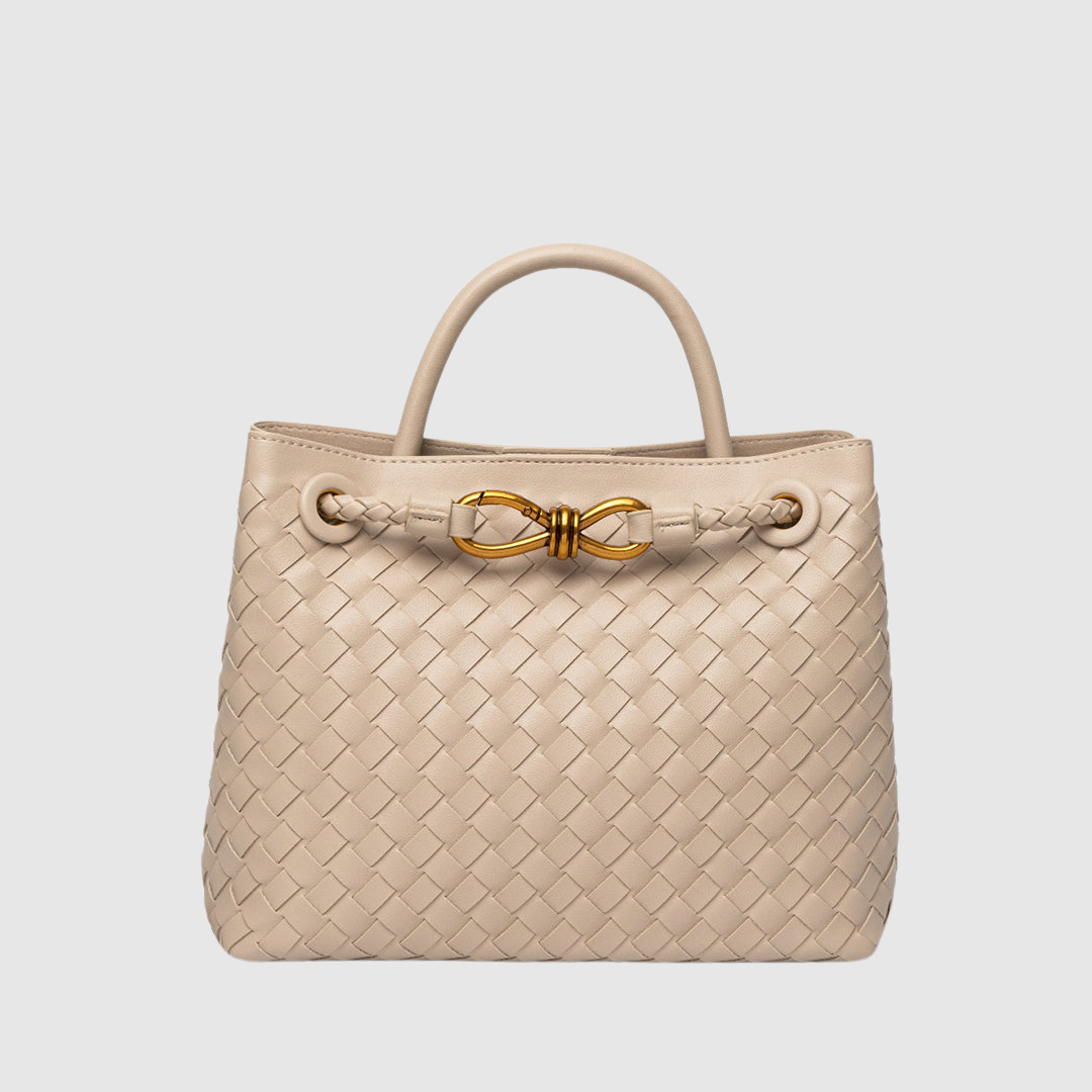 Abby™ | Borsa a tracolla intrecciata premium