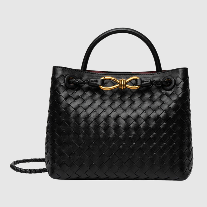 Abby™ | Borsa a tracolla intrecciata premium
