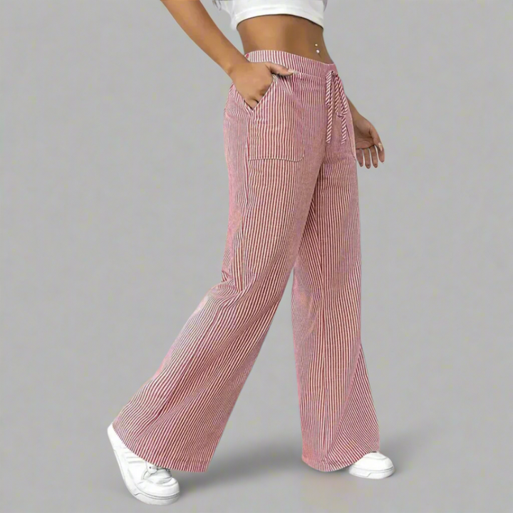 Dominique™ | Pantaloni ampi eleganti