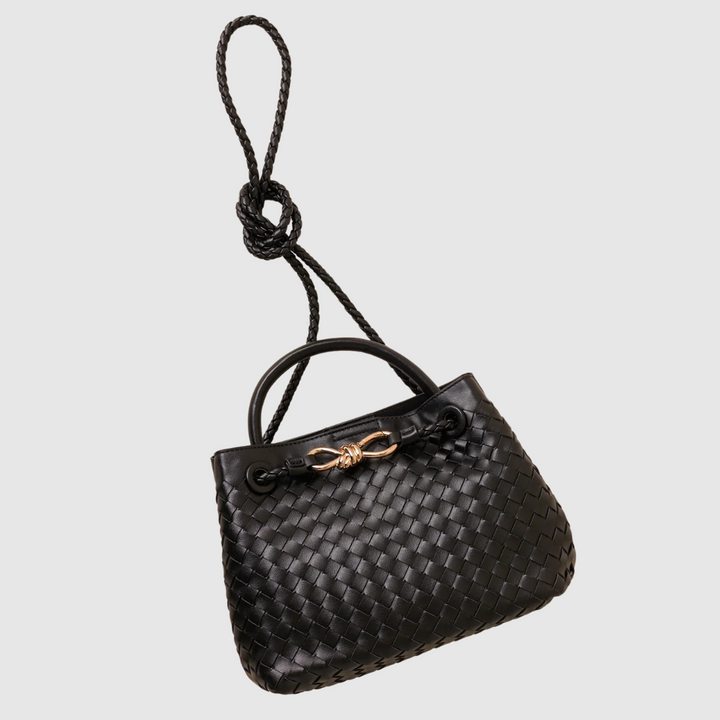 Abby™ | Borsa a tracolla intrecciata premium
