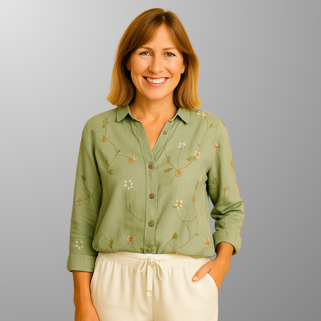 Avril™ | Blusa elegante a fantasia