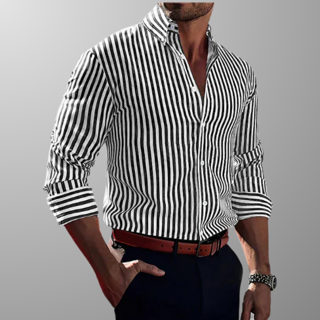 Marco™ | Camicia a righe eleganti