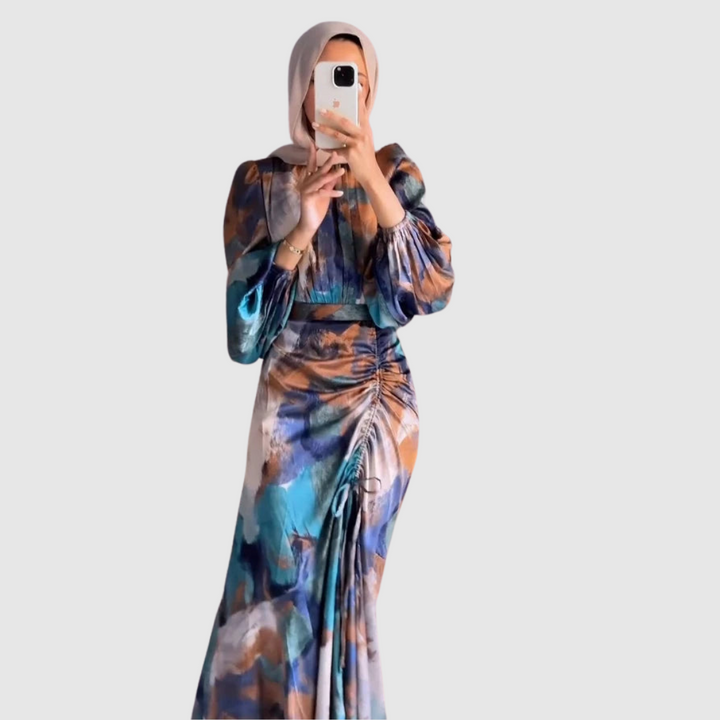 Annelise™ | Abito elegante plissettato