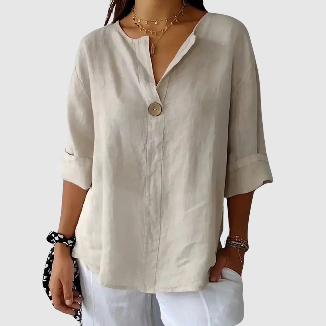 Shereena™ | Blusa elegante e comoda