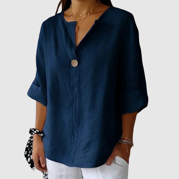 Shereena™ | Blusa elegante e comoda