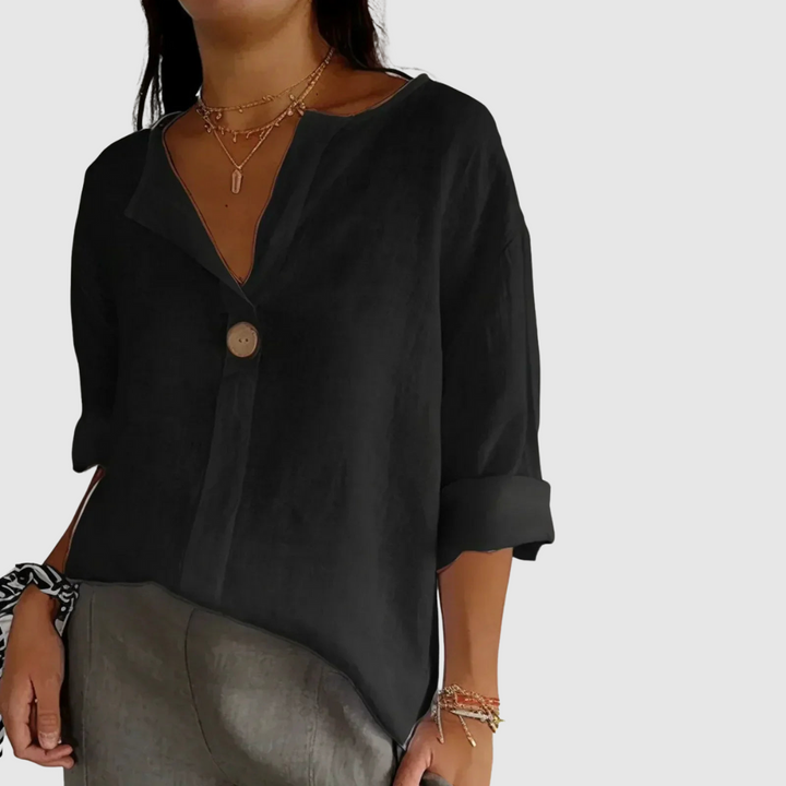 Shereena™ | Blusa elegante e comoda