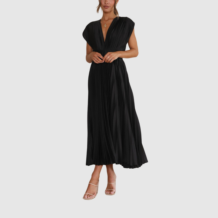 Camille™ | Abito pieghe elegante