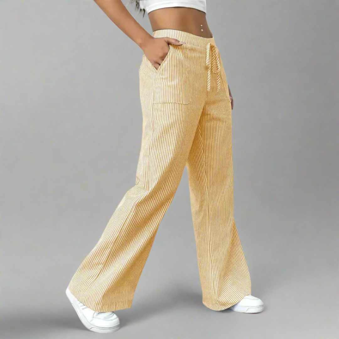 Dominique™ | Pantaloni ampi eleganti