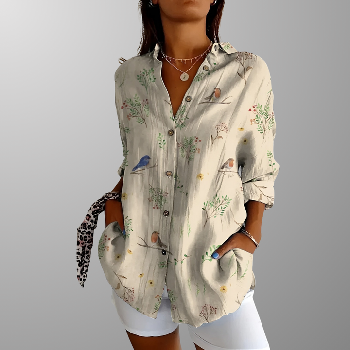 Avril™ | Blusa elegante a fantasia