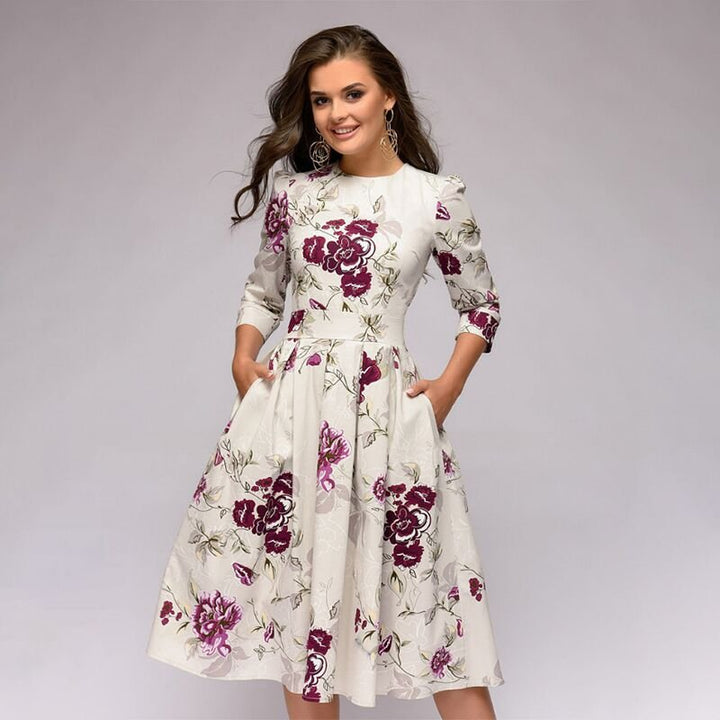 Aurora™ | Abito floreale elegante