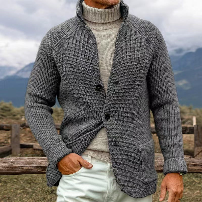 Ettore™ | Cardigan elegante con bottoni