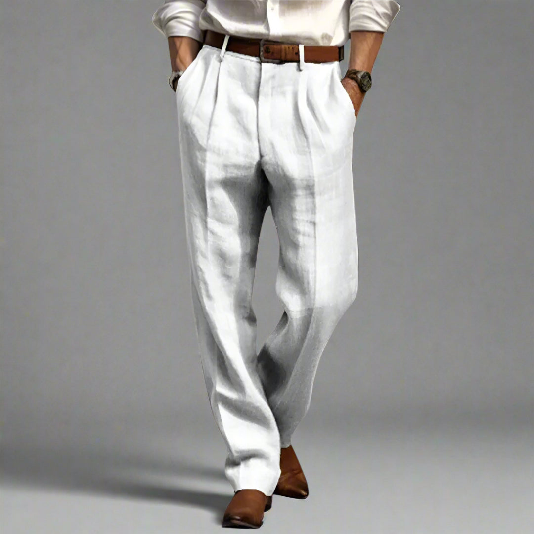 Leonardo™ | Pantaloni di lino classici