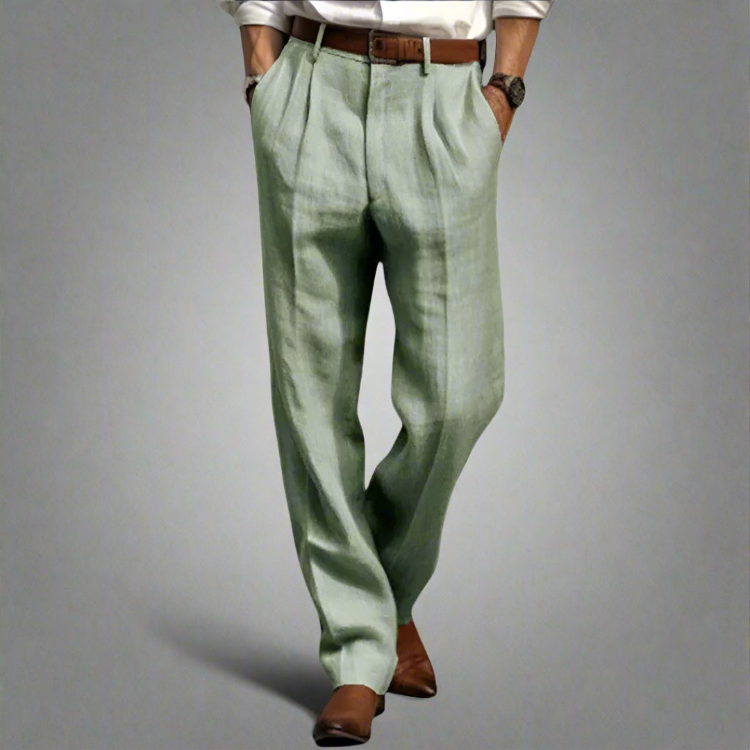 Leonardo™ | Pantaloni di lino classici