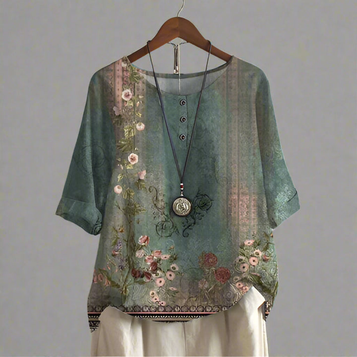 Anya™ | Blusa vintage elegante