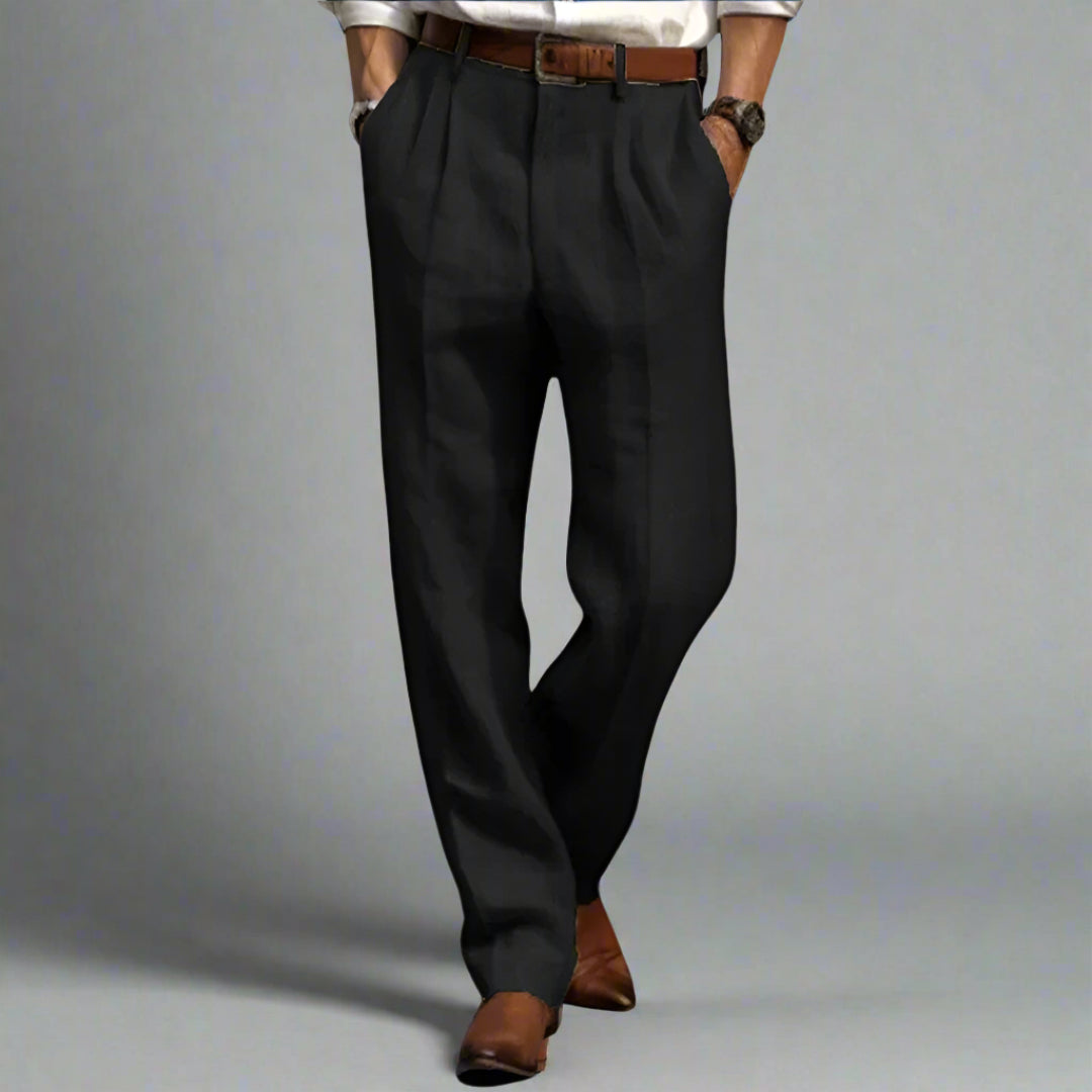 Leonardo™ | Pantaloni di lino classici