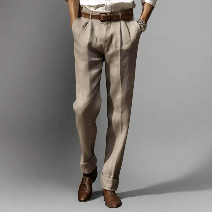 Leonardo™ | Pantaloni di lino classici