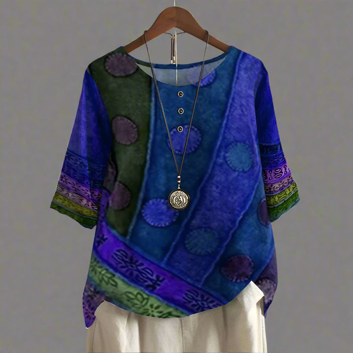 Anya™ | Blusa vintage elegante