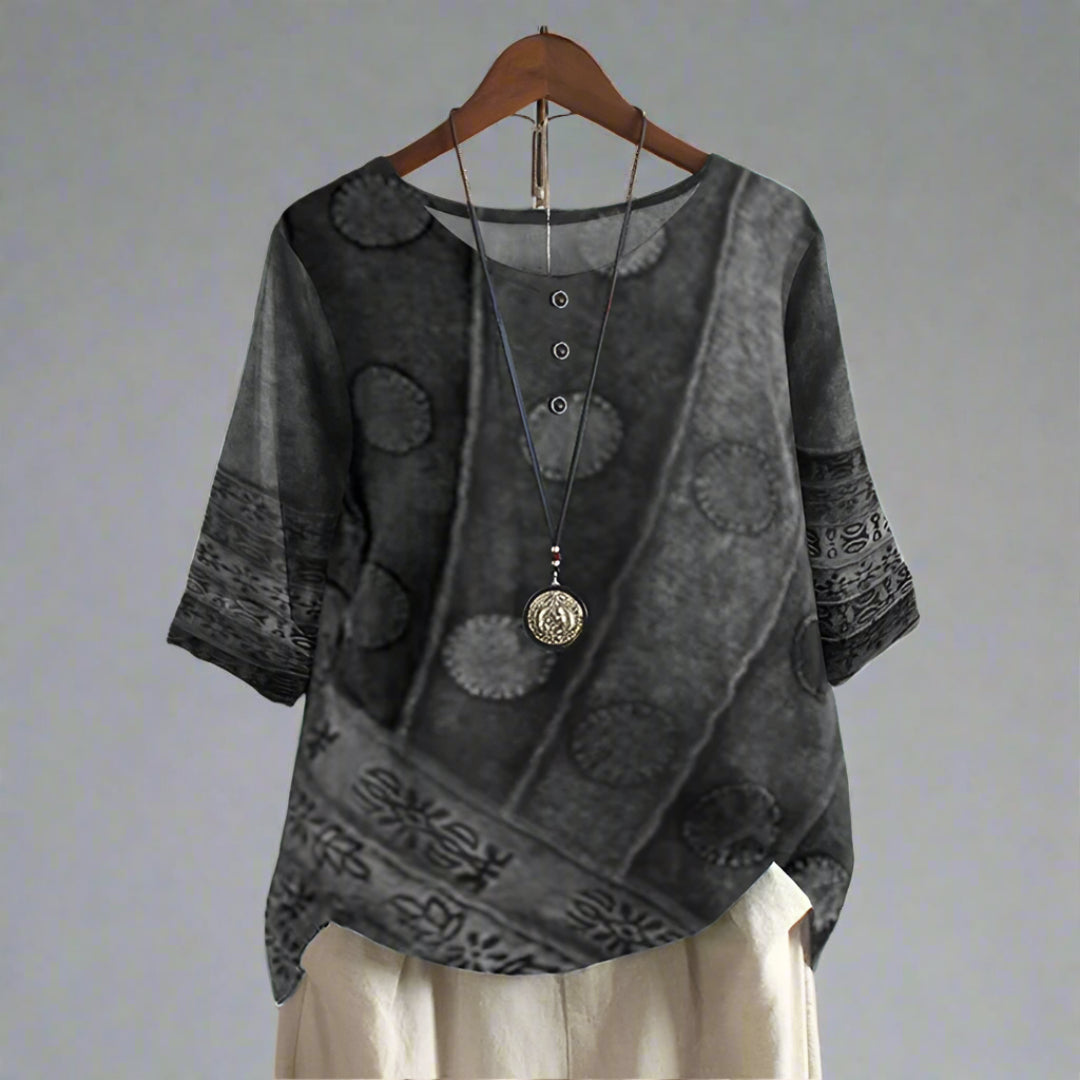 Anya™ | Blusa vintage elegante