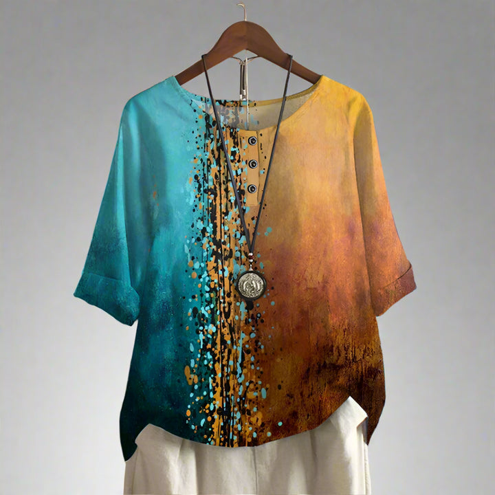 Anya™ | Blusa vintage elegante