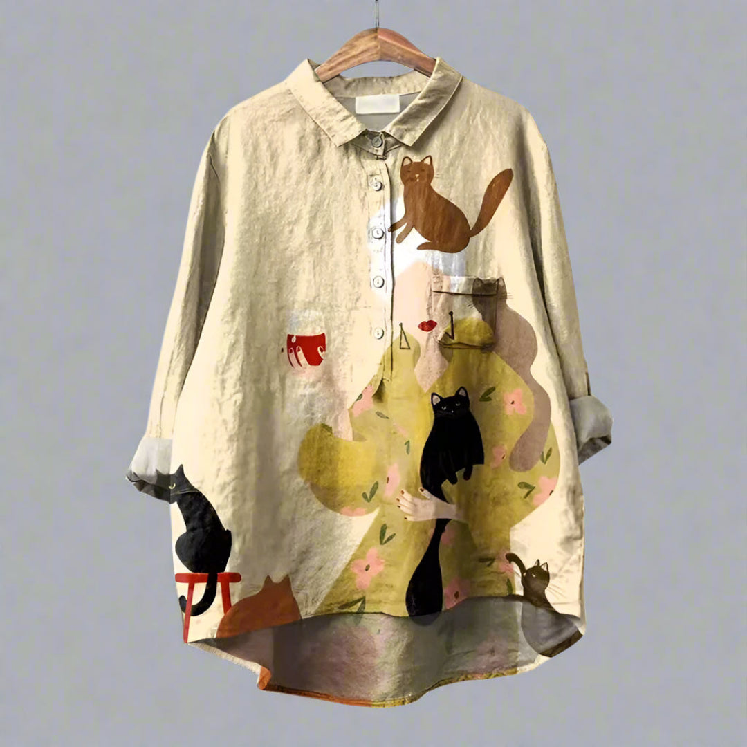 Fabia™ | Blusa dal Fascino Senza Tempo
