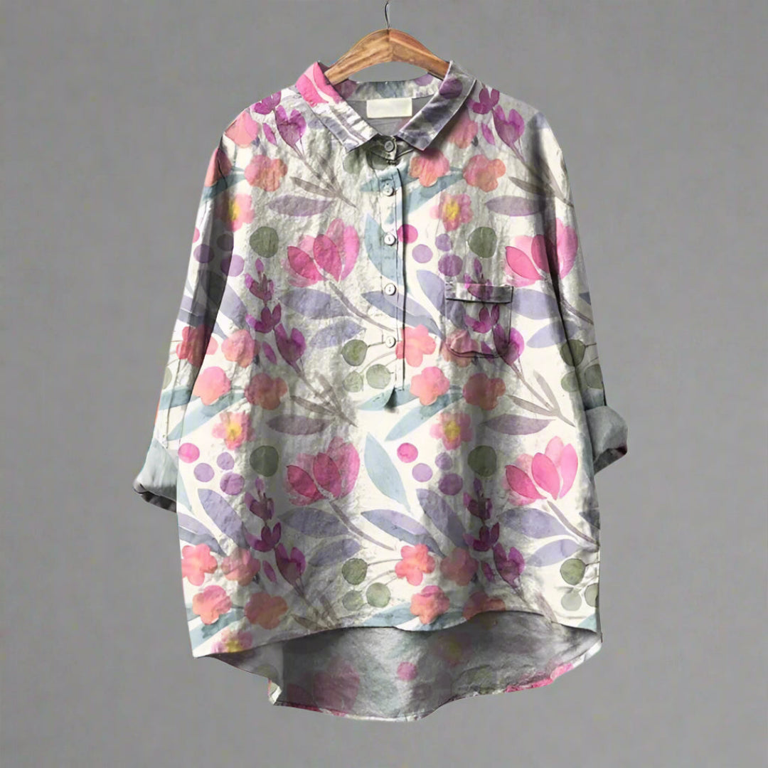 Bettina™ | Blusa Elegante e Artistica