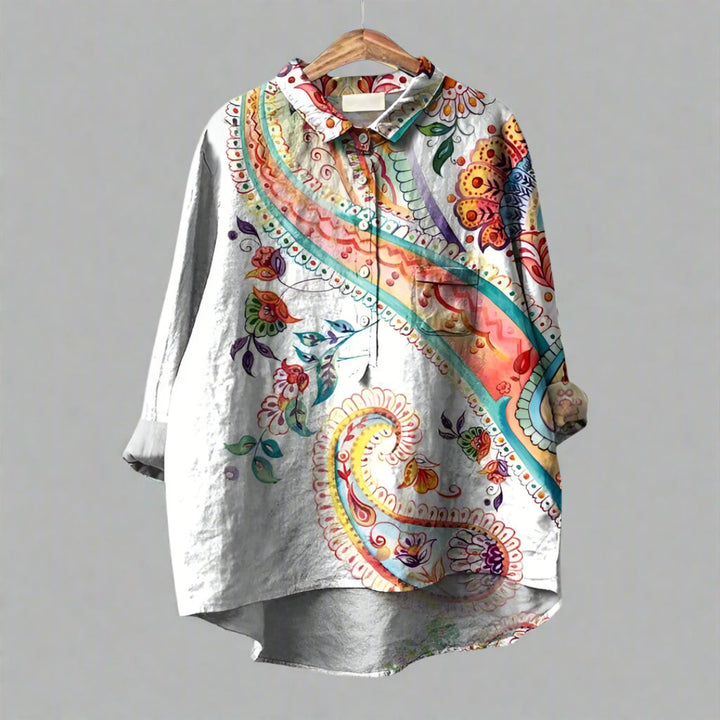 Sola™ | Camicetta Stampata Chic