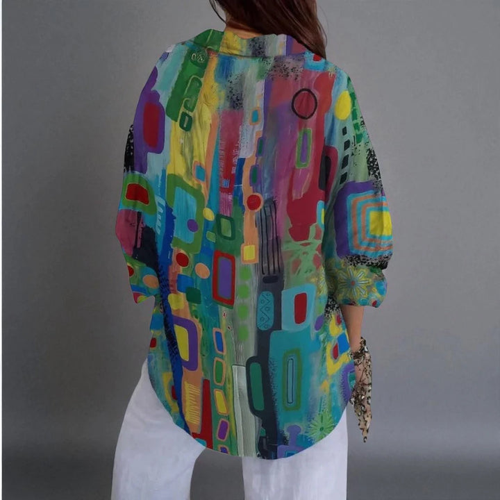 Gianna™ | Blusa elegante geometrica