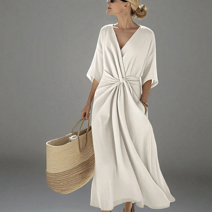 Geena™ | Abito casual monocolore