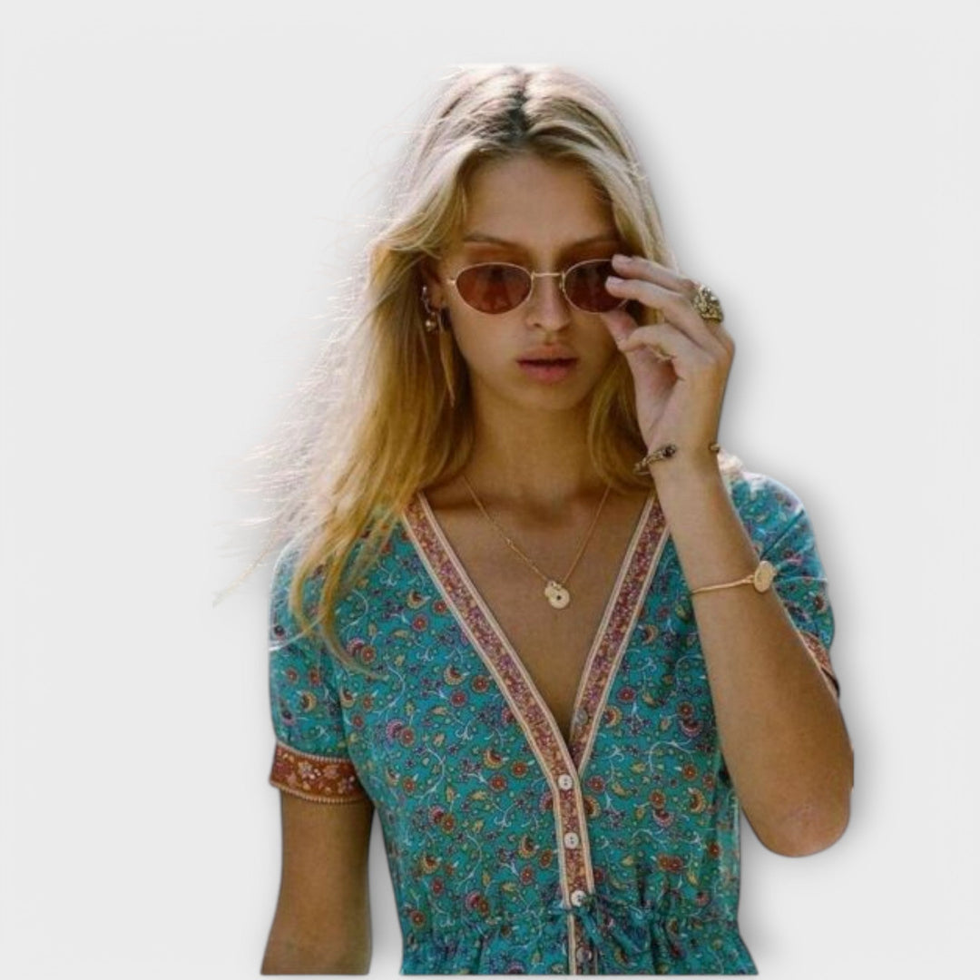 Ranya™ | Abito midi boho elegante