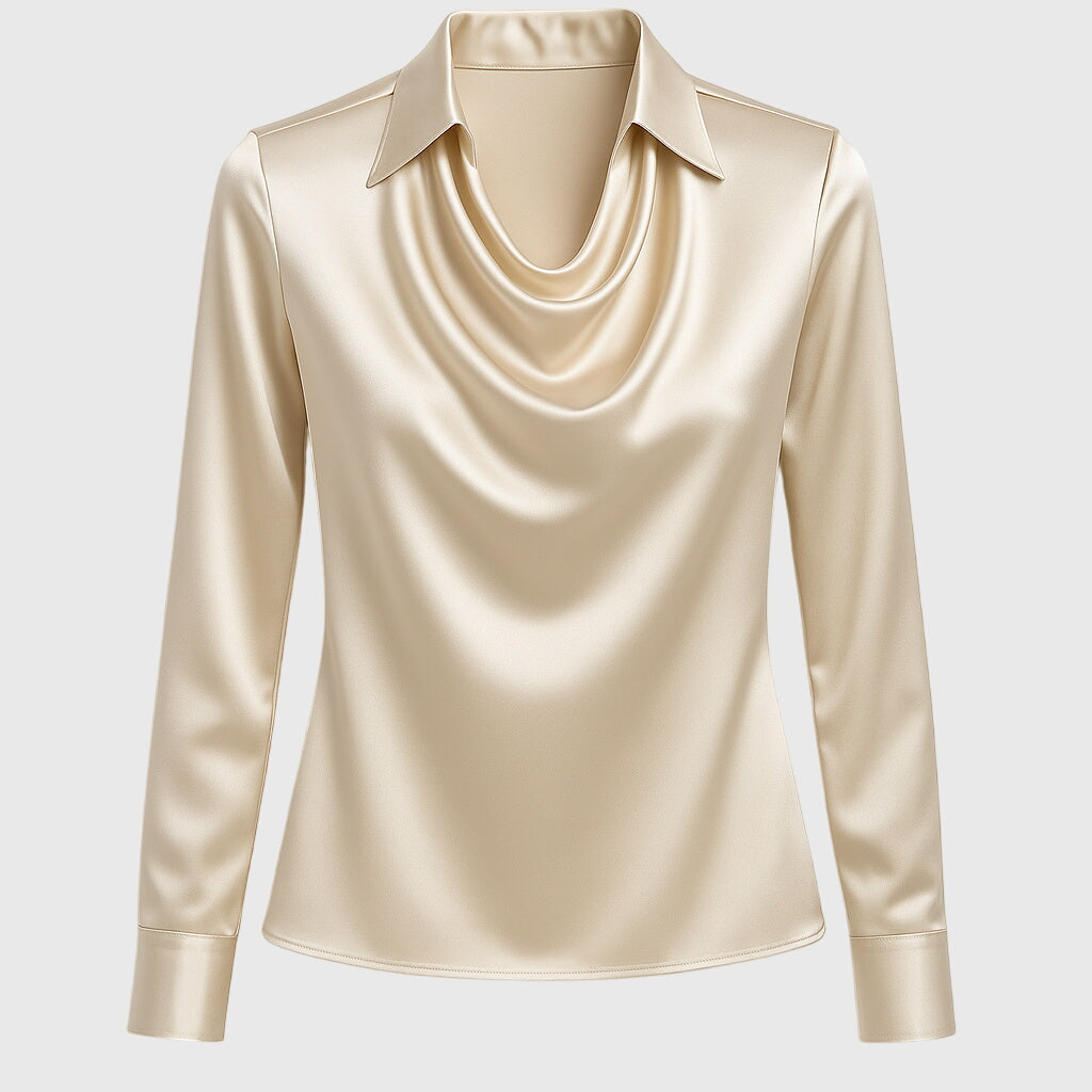 Akari™ | Blusa elegante in satin