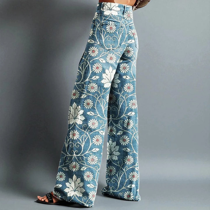 Flavia™ | Pantaloni boho chic