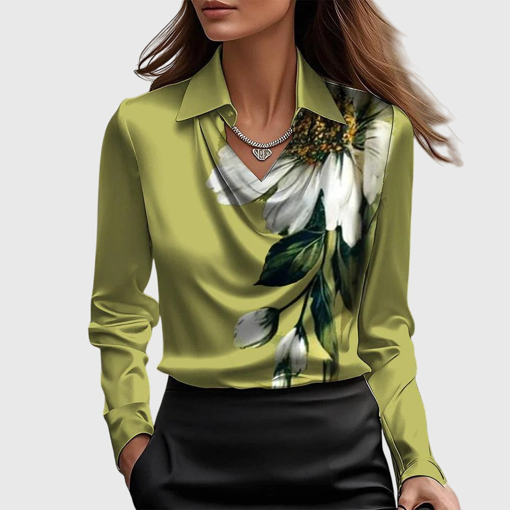 Akari™ | Blusa elegante in satin