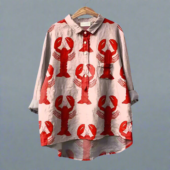 Fely™ | Blusa con stampe artistiche