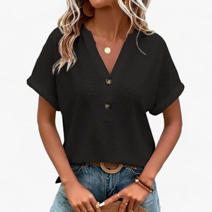 Dina™ | Blusa con scollo a v
